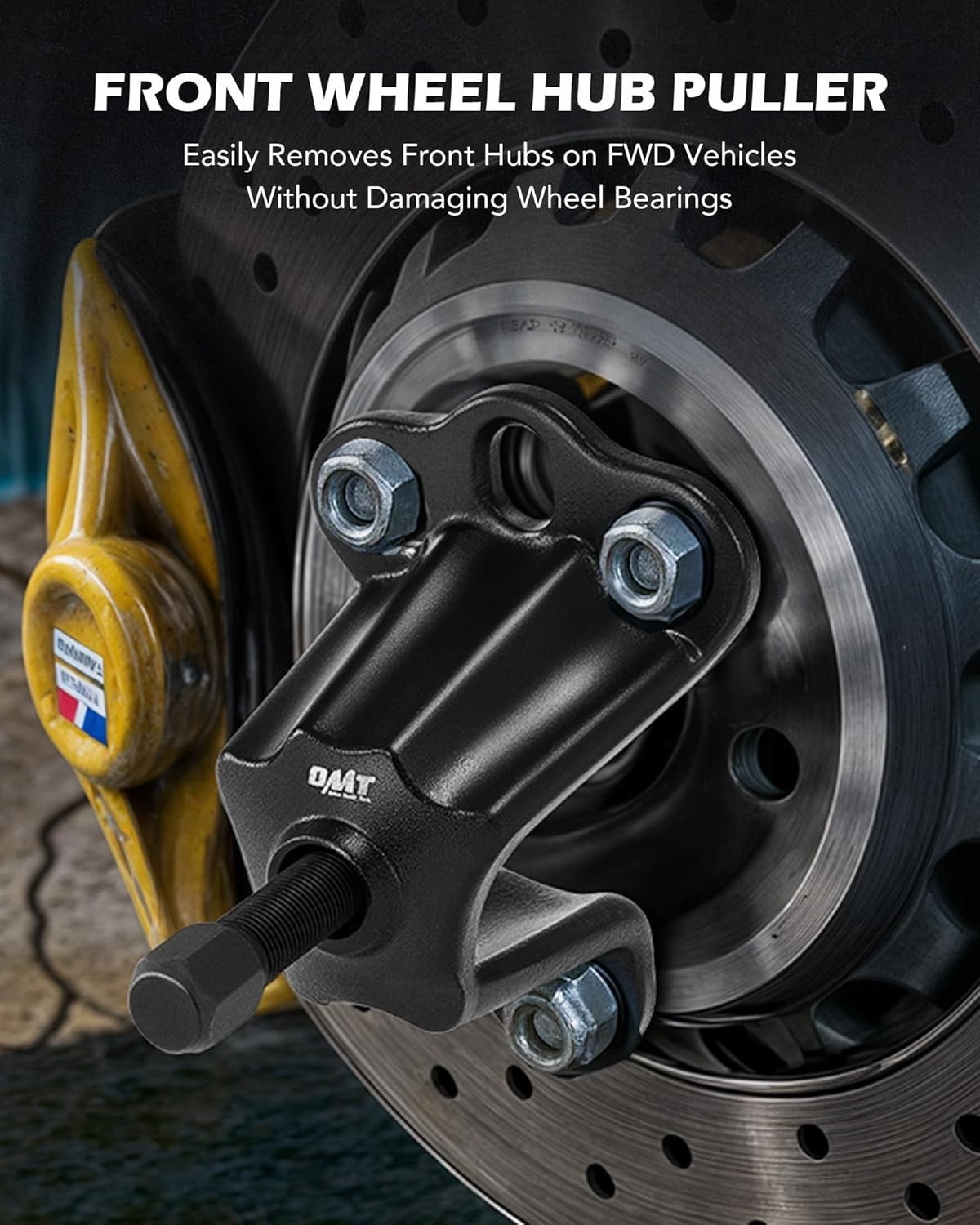 Compact Wheel Hub Puller Set with Forcing Bolt & Socket - Automotive Essential thumbnail 4