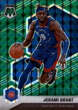 2020-21 Panini Mosaic Jerami Grant Mosaic Green #116 Detroit Pistons