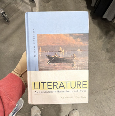 Pearson Longman Literature 9th Ed Hardcover Textbook by Kennedy & Gioia 2005