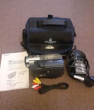 Sony Hi8 CCD-TRV408e handycam night vision tape video camera working