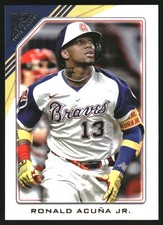 2022 Topps Gallery Atlanta Braves Complete Your Set Acuna Hank Aaron Riley