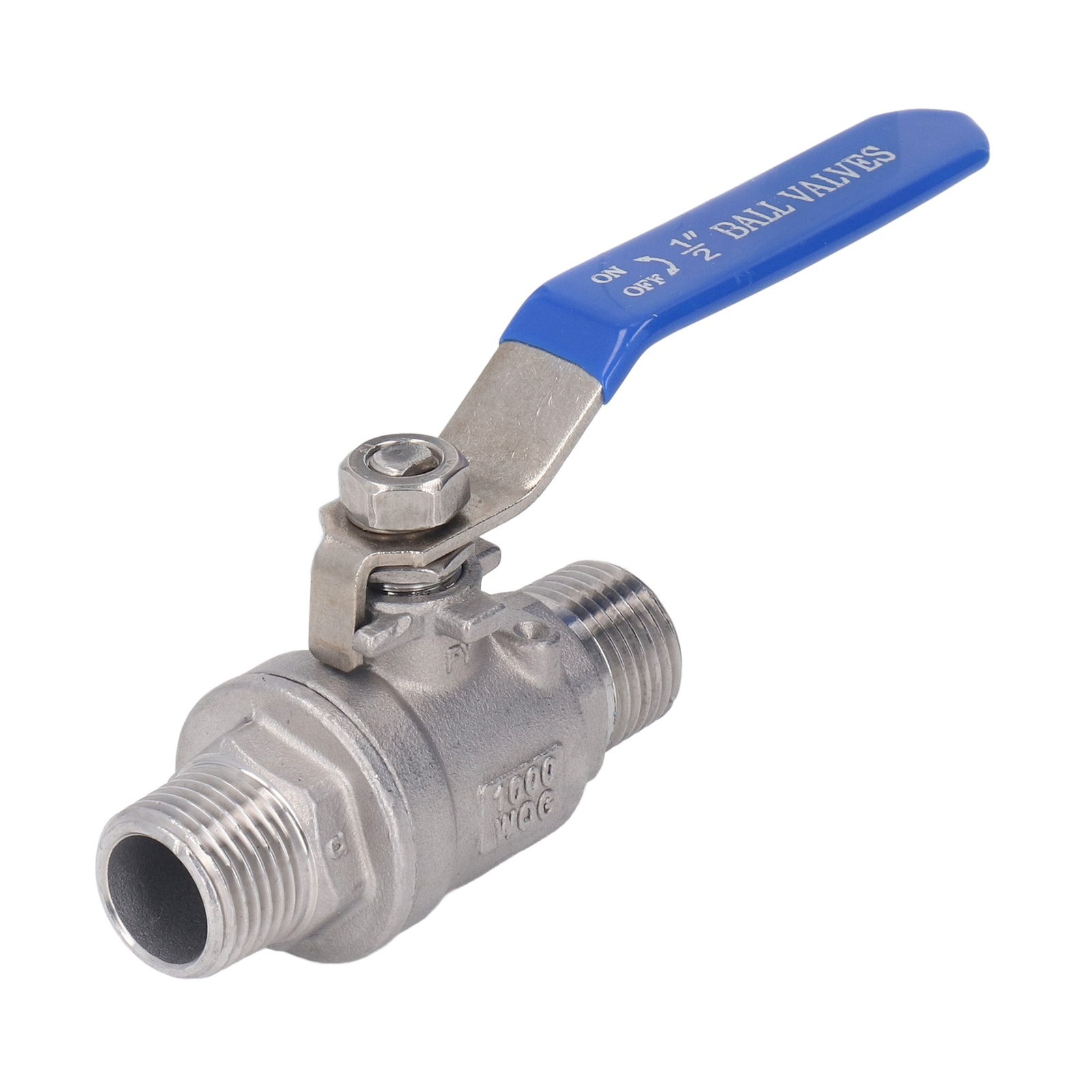 Ball Valve Male To Male 1/2in DN15 1000 WOG Water Oil Gas Ball Valve