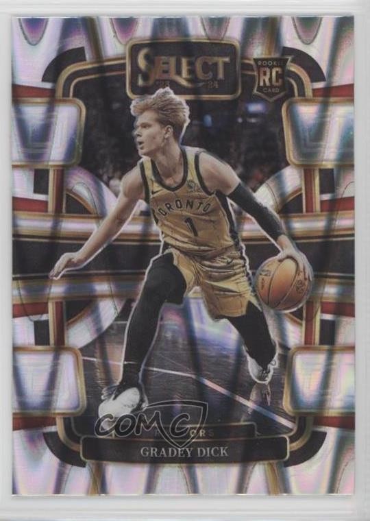 2023-24 Panini Select Concourse Tectonic Prizm Gradey Dick #90 12g7