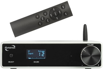 Kompakter Verstärker Dynavox Amp DA200 m. USB-C DAC Bluetooth & Fernbedienung