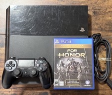 Sony PlayStation 4 500GB  - Black (CUH-1001A) | For Honor | Controller Bundle