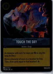 Touch the Sky 199/204 Wilds Unknown Cold Foil
