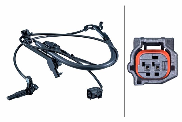 Hella ABS Sensor Raddrehzahl Vorderachse FüR Toyota RAV 4 V _A5_ A5 H5-image