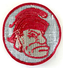 Vtg NOS Unused SDSU San Diego State University AZTECS Monty 3" Embroidered PATCH — photo 2