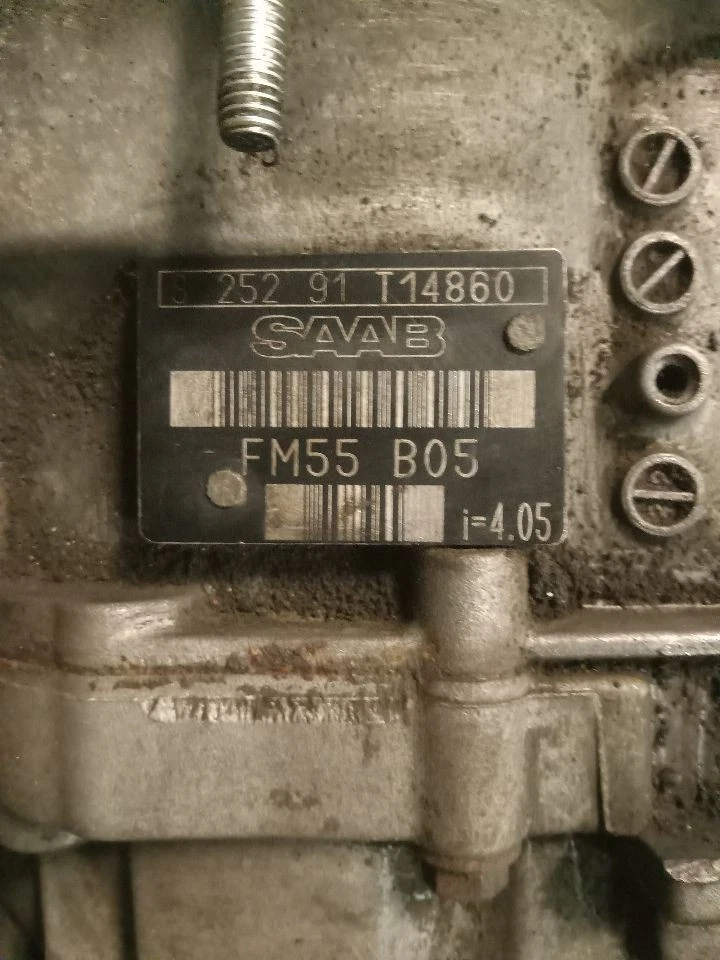 Manual Transmission SAAB 9-5 VIN E 4th Digit 4 Cylinder Fits 1999-2010 1068219 - Image 3 of 4