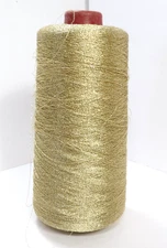 Unbranded Gold Metallic Thread Coarse/Twisted Text Dtex 167/40 249 grs 1/100?