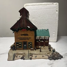 Department 56 Dickens Village North Eastern Sea Fisheries Retired 1999 NO LIGHT