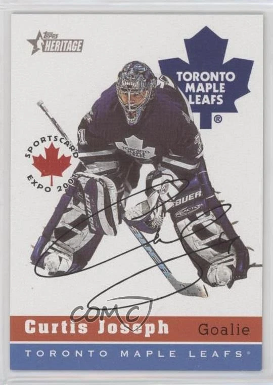 Curtis Joseph trading card