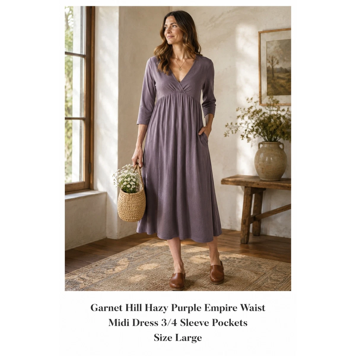 garnet hill dresses Natasha Organic Cotton Seersucker Dress - 2