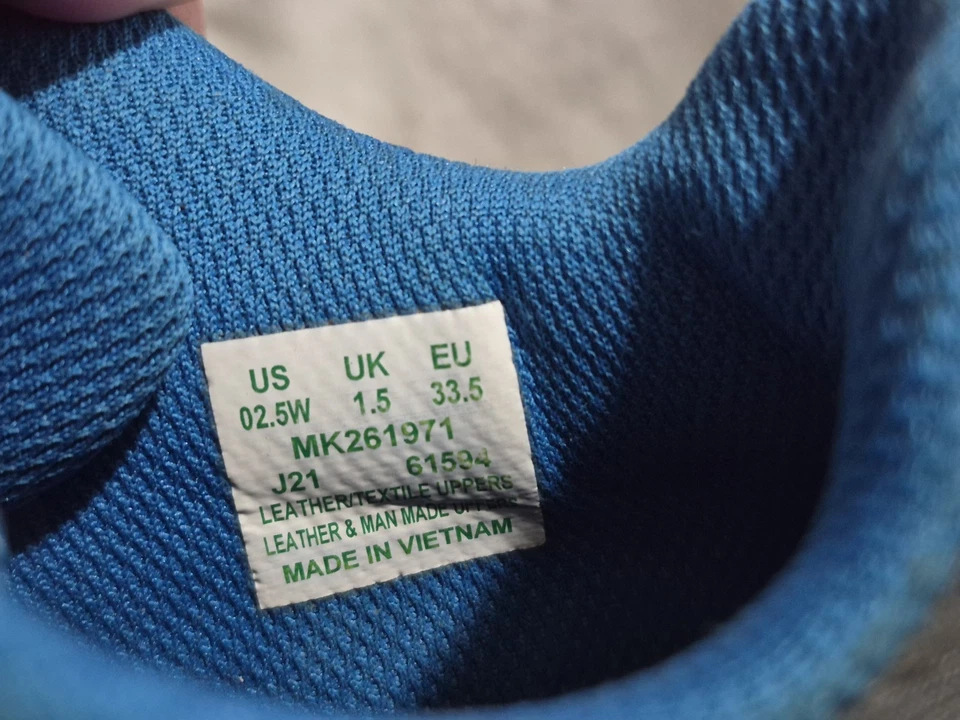 Tênis de caminhada masculino azul Merrell 2,5W - Imagem 3 de 4