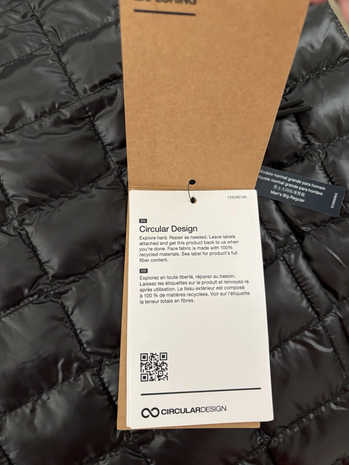 The North Face Men’s Big & Tall Thermoball Quilted Jacket TNF Black 4X NWT $200 - product detail image 19