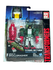 Grax & Skullsmasher Transformers Titans Return 2015 Hasbro Figure NEW SEALED