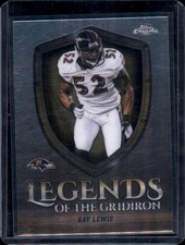 2025 Topps Chrome #LOG-39 Ray Lewis Legends of the Gridiron