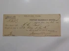 Civil War Pass 1864 Nashville Tennessee Brigadier General Miller Signature VTG