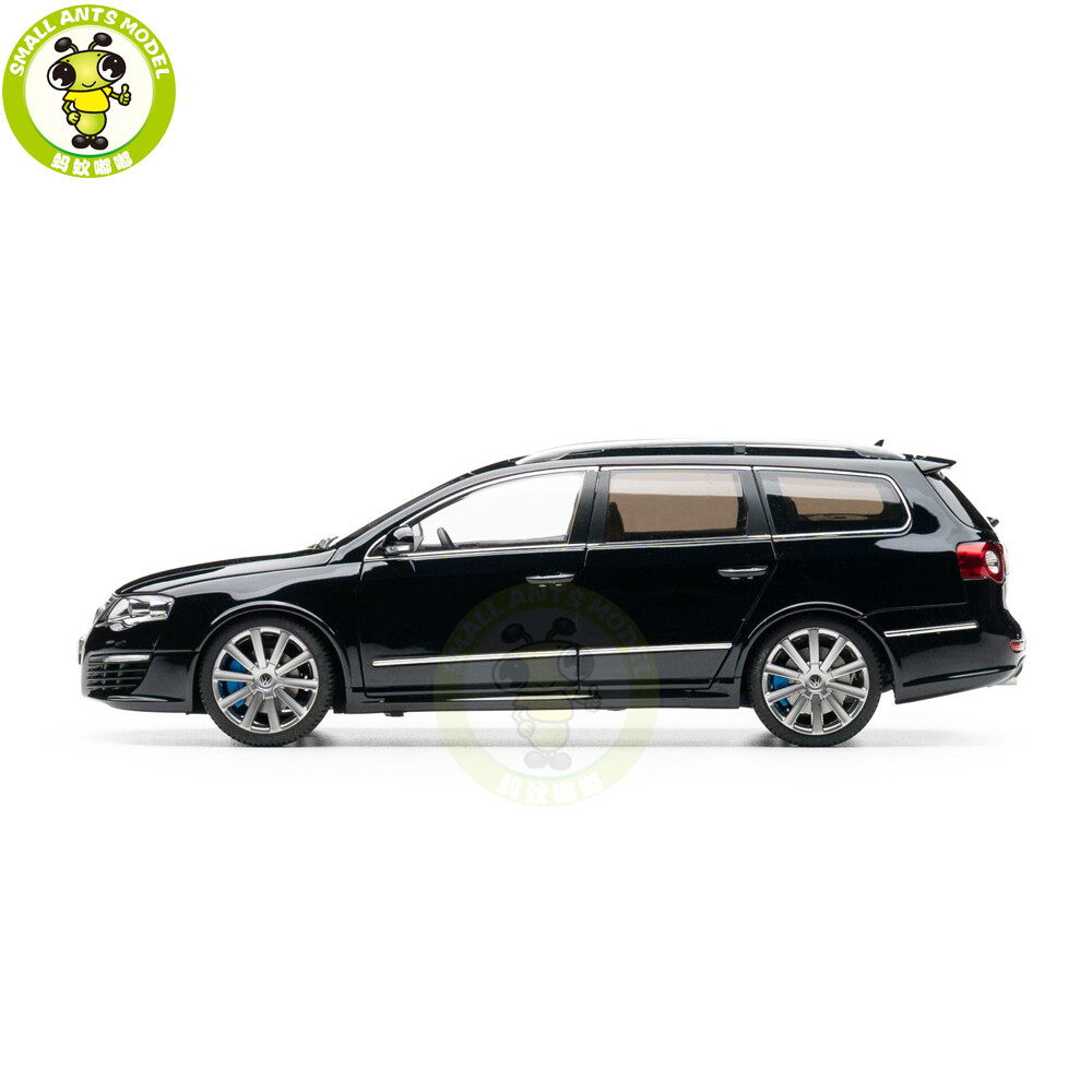 1/18 NZG VW Volkswagen Passat Estate R36 Wagon Black Diecast Model