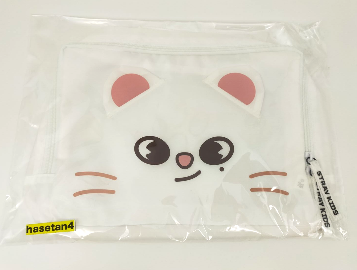 Stray Kids Skzoo Travel Pouch Jiniret Hyunjin JYP POPUP STORE 2024