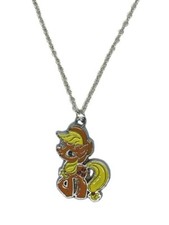 My Little Pony Applejack Metal Charm Pendant Necklace