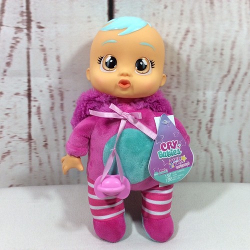 Cry Babies Tiny Cuddles Baby Puppe Monster Bubu PJs Schnuller weint echte Tränen - Bild 8 von 10