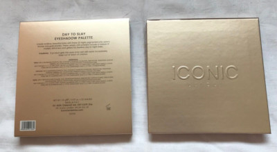 NEU Iconic London Day to slay Eyeshadow Palette OVP Vegan