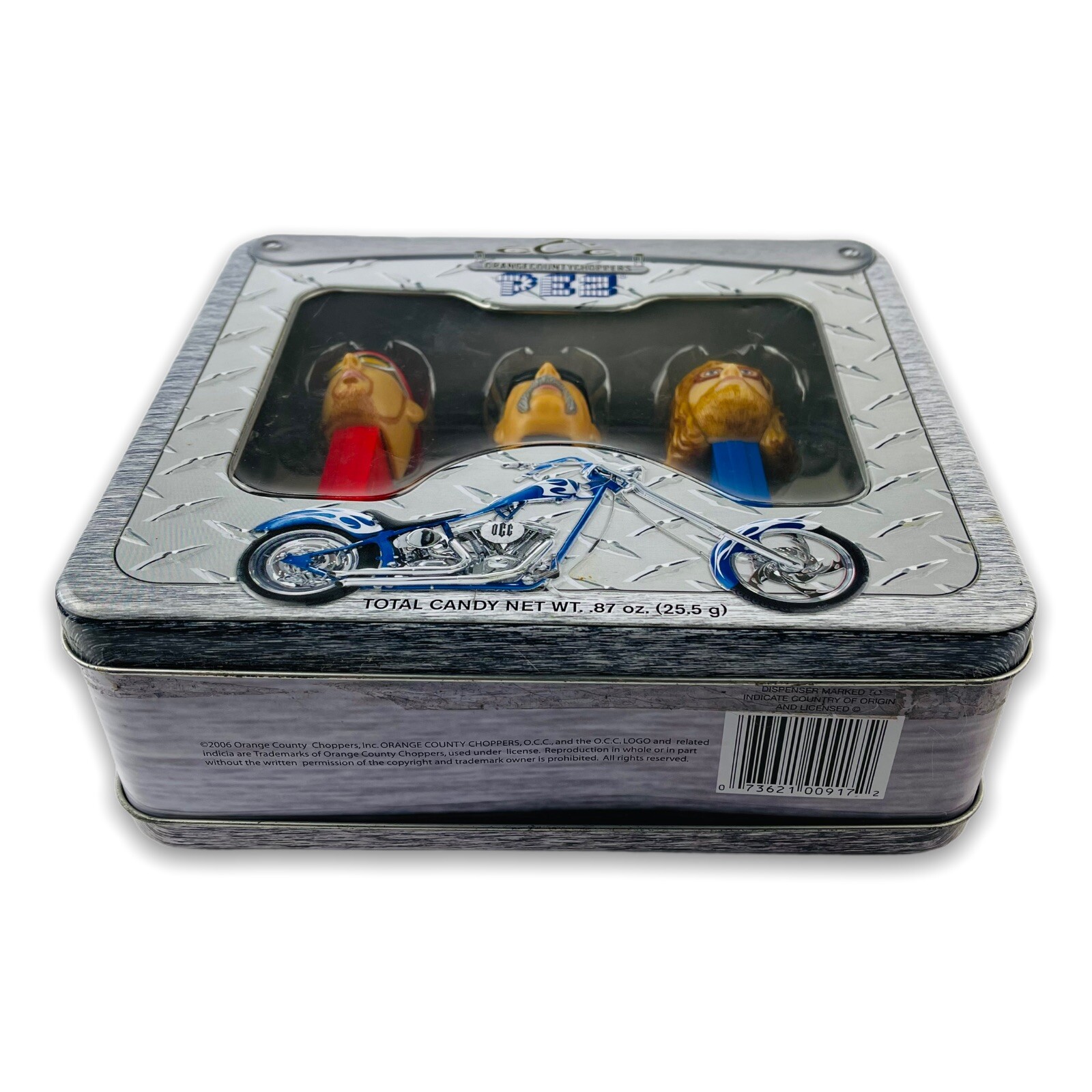 2006 PEZ ORANGE COUNTY CHOPPERS LIMITED EDITION COLLECTOR'S TIN GIFT SET eBay