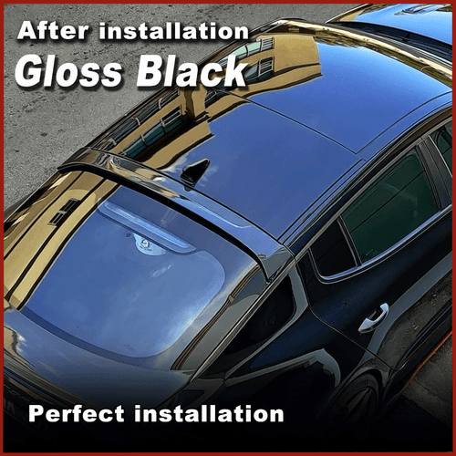 For Kia Stinger 2018-2023 Gloss Black Rear Roof Spoiler Window Trunk Wing Lip - Picture 4 of 10