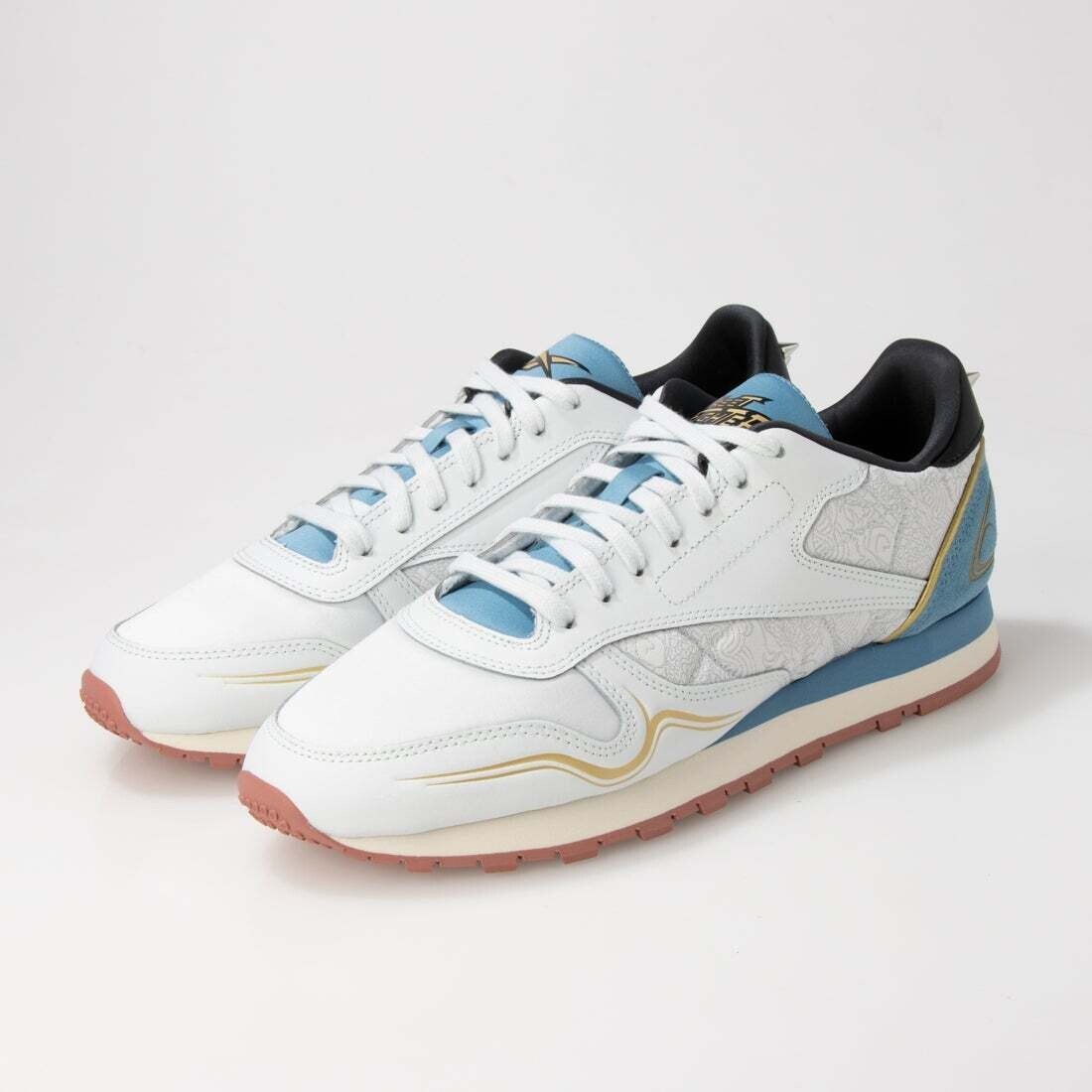 Re:chung Street Fighter x Reebok Classic Leather “Chun-Li” Brings