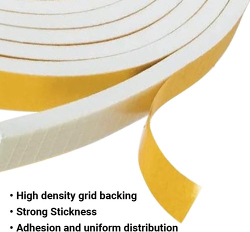 Self-Adhesive Draught Excluder Tape: Type D. for Windows & Doors - Picture 9 of 10