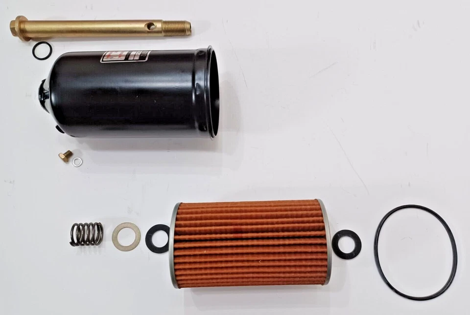 Elementos de filtro de aceite x2 para Toyota Corona RT43/52 con 3RB 1965 1966 1967 Foto 2 de 3