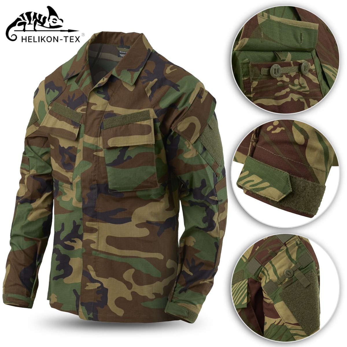 Tactical Uniform Shirt Helikon Tex RAID Combat Field Battle