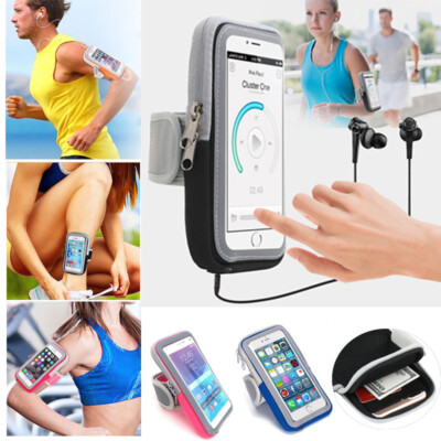 Sport Running Jogging Gym Armband Arm Bag Case Pouch For iPhone  14 15 Pro Max