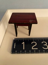 ANTIQUE German Biedermeier mid-late19th C. Doll House Miniature TABLE
