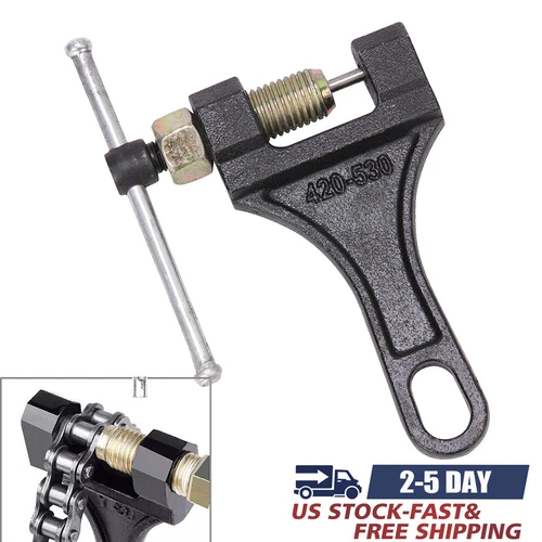 Motorcycle Bike ATV Heavy Duty Chain Breaker Cut Link Remove Tool 420 520 530