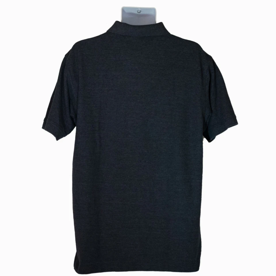 Mens Devon & Jones Heather Dark Blue Kellogg's Atlanta Team Polo Shirt Size L - Image 2 of 2