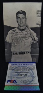 PETE WARD Autographed3.25x5.5" Postcard Photo PSA/DNA WHITE SOX AUTO