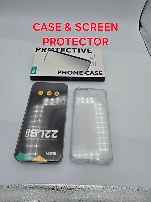 IPHONE SE 2022 CLEAR ESR MAX GUARD CASE & DISPLAYSCHUTZFOLIE