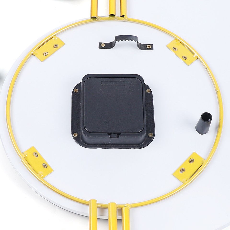 Modern Nordic Large Wall Clock 3D Creative Clock Wall Living Room Home ...