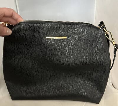 Steve Madden CrossBody Bag Women Black Leather