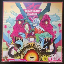 Dinosaur Island Board Game. Pandasaurus Games 2017, John Gilmour & Brian Lewis