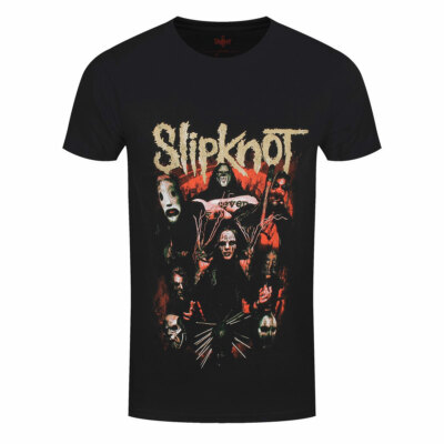Slipknot T-Shirt Come Play Dying Rock Metal Official Band New