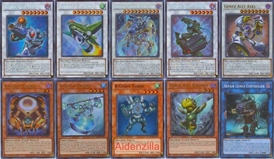 Yugioh Genex Synchro Deck - R-Genex Turbo Repair Controller Undine