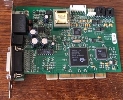 RIPTIDE HP PCI SOUND CARD + 56K MODEM/FAX rev C, unused | eBay