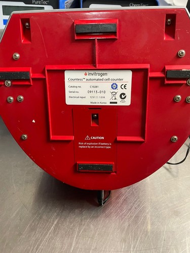 Emocitometro automatico contatore celle Invitrogen Countess con alimentatore C10281 - Foto 4 di 17
