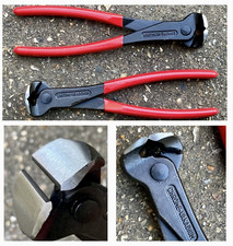 2 x End Cutter Pincers 8" 200mm Steel Fixers Nippers Twist Wire Pliers TWO DEAL