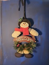 Christmas Door Hanger Snowman