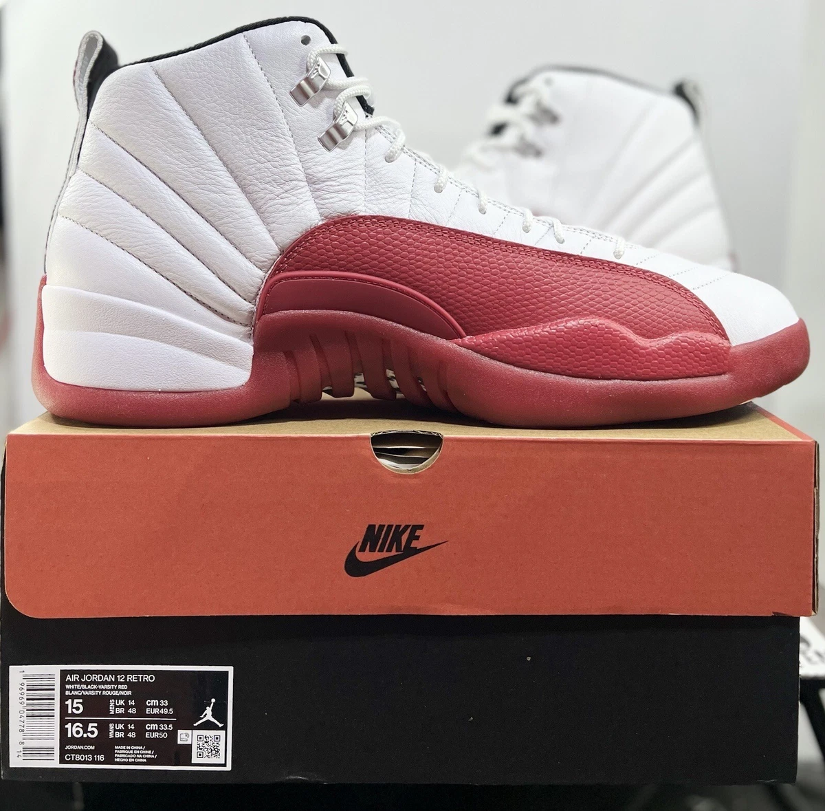 retro 12 size 15