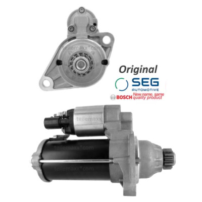 SEG / Bosch Starter For Audi Skoda VW TSi TFSi 0001179522 0AM911023N 0001179504
